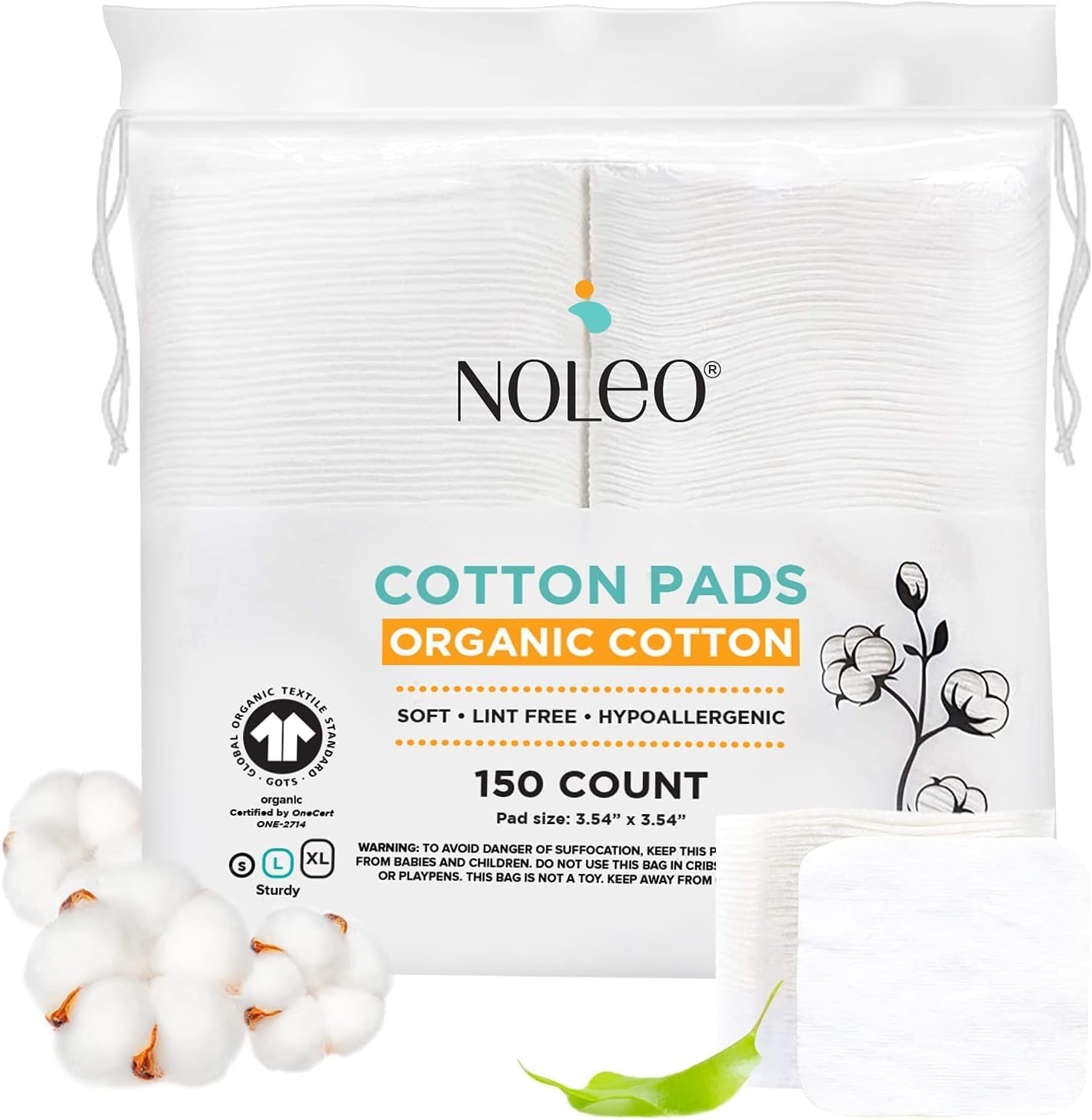 Organic Cotton Rounds & Pads